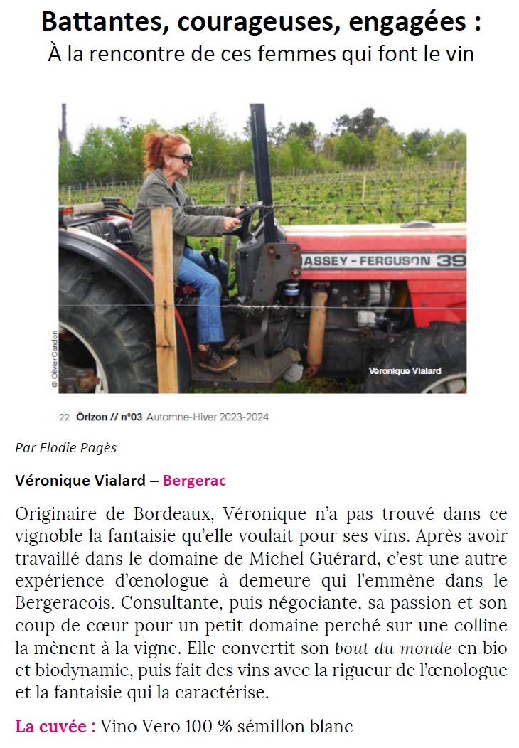 Article de la revue Orizon