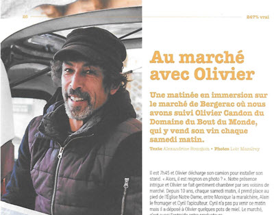 07 - AU MARCHÉ AVEC OLIVIER - ARTICLE DU 247% VRAI PÉRIGORD (juillet 2020)